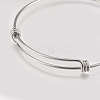 304 Stainless Steel Expandable Bangles STAS-K182-20P-3