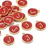 Golden Plated Alloy Enamel Charms LS-ENAM-S118-03J-4