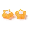Star Acrylic Beads TACR-C001-02E-2