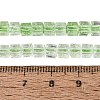 Crackle Transparent Glass Beads Strands GLAA-N062-4mm-06-2