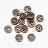 Alloy Buttons BUTT-D054-12.5mm-02-1