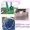 10Pcs 10 Colors Eyeglasses Chains AJEW-BY0001-01-7