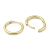 Rack Plating Brass Huggie Hoop Earrings EJEW-Q773-16G-2
