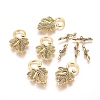 Alloy Toggle Clasps X-PALLOY-A20005-AG-LF-2