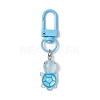 Luminous Transparent Resin Pendant Decorations HJEW-JM03093-5