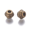 Tibetan Antique Bronze Metal Lead Free & Nickel Free & Cadmium Free LS-MLF0586Y-NF-1