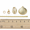 DIY Shell Necklace Making DIY-JP0003-86G-4