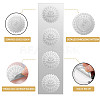 Custom Round Silver Foil Embossed Picture Stickers DIY-WH0503-002-3