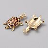 Alloy Enamel Pendants FIND-CJC0027-01G-02-2