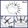 Iron Hair Bands AJEW-WH20089-001-6