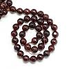 Natural White Jade Bead Strands G-R346-6mm-19-2