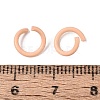 Spray Painted Iron Open Jump Rings IFIN-T017-04B-20-2