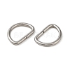 Non-Tarnish 304 Stainless Steel D Rings/Triangle Rings STAS-A093-04P-2