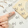 SHEGRACE Bras Micro Pave Clear Cubic Zirconia Toggle Clasps XGRQ5F903-817P-4