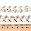 Transparency Glass Beads Strands GLAA-T023-13C-4