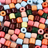 Opaque Colours Glass Seed Beads SEED-N007-14F-3