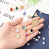 24Pcs 12 Colors Glass Rhinestone Pendants FIND-TA0001-90-16