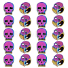 24Pcs Alloy European Beads FIND-HS0001-71-1