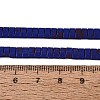 Spray Painted Synthetic Non-magnetic Hematite Bead Strands G-T124-02E-1-4
