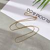 304 Stainless Steel Ball Chain Necklaces X-NJEW-JN03488-02-5