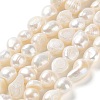 Natural Keshi Pearl Beads Strands PEAR-Z002-10-1