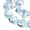 Electroplate Glass Beads Strands EGLA-N012-05D-3