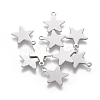 201 Stainless Steel Charms STAS-L233-031B-P-1