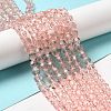 Transparent Glass Beads EGLA-A035-T8mm-D20-2