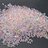 AB Color Plated 3D Nail Art Glass Mini Ball Beads LS-MRMJ-WH0064-40E-1