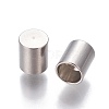 201 Stainless Steel Cord End Caps STAS-P239-08P-1