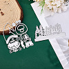 2Pcs 2 Styles Christmas Carbon Steel Cutting Dies Stencils FIND-GF0007-51-4