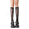 Nylon Calf Long Socks for Women Girls AJEW-WH20006-235A-1