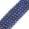 Natural Lapis Lazuli Beads Strands G-G423-6mm-A-1