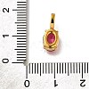 Ion Plating(IP) 304 Stainless Steel Rhinestone Pendants STAS-A104-11G-06-3