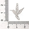 Rack Plating Brass Filigree Pendants KK-Q792-04P-3