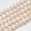 Natural Cultured Freshwater Pearl Beads Strands PEAR-L001-A-08-4