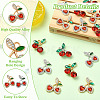 16Pcs 4 Styles Alloy Rhinestone Pendants FIND-YW0012-48-5