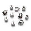 304 Stainless Steel Cord Ends X-STAS-E020-8-2