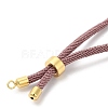 Nylon Twisted Cord Bracelet Making X-MAK-M025-137-2