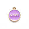 Alloy Enamel Pendants LS-ENAM-S124-01A-01A-3