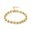 Rack Plating Brass Ball Chain Bracelets for Women BJEW-G676-01C-G-4