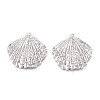 304 Stainless Steel Pendants STAS-T065-37P-1