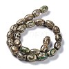 Tibetan Style dZi Beads Strands TDZI-E005-01E-4