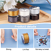 Nylon Beading Thread NWIR-WH0005-10E-4