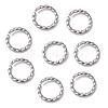 Tarnish Resistant 304 Stainless Steel Open Jump Rings STAS-F191-12P-C-1