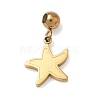 304 Stainless Steel Pendants STAS-K323-01E-G-1