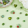40Pcs 10 Styles Mixed Styles Handmade Lampwork Beads LAMP-PA0001-68A-7