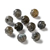 Natural Labradorite Carved Beads GG-CBABD99-02A-1