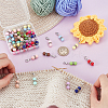 Acrylic Pendant Locking Stitch Markers HJEW-PH02084-3