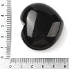 Natural Obsidian Thumb Massage Stone G-I367-06E-3